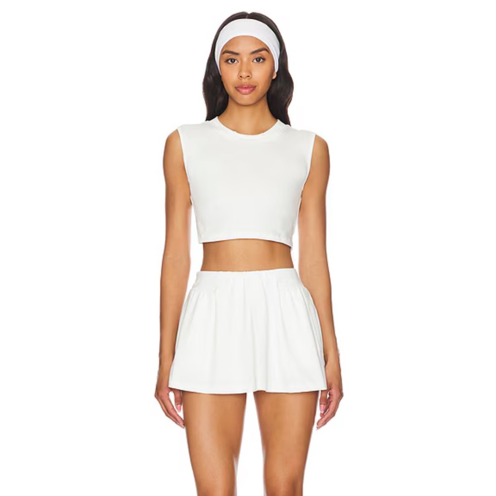 NWOT Free People Movement Women's Hot Shot Skort and Crop Top Set XL